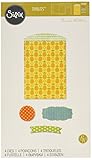 Sizzix 661087 Favor Bag Thinlits Die Set by Brenda Walton (4 Pack), Mini
