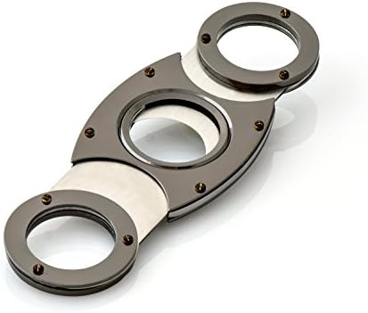 Cosacasa Stainless Steel Titanium Guillotine Cigar Cutter Lifetime Warranty