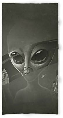 Society6 Alien Bath Towel 64"x32"