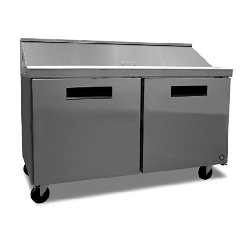 Hoshizaki CRMR6016 16.6 Cu Ft 2 Section Sandwich / Salad Prep Table