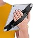 joylink Universal Tablet Hand Strap Holder, 360 Degrees Swivel Leather Handle Grip with Elastic Belt, Secure & Portable for 12.9