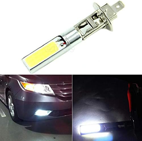 NKYSM DRL Driving Lamps H1 LED Fog Lights Xenon White 6000K COB LED Bulbs Fog Lamps For Cars