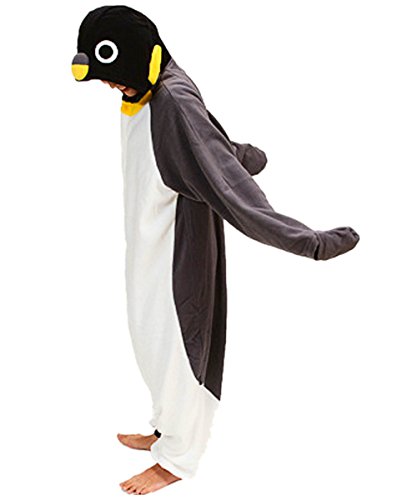 Zorabridal Anime Costume Cosplay Adult Loungewear Penguin Onesies Pajamas
