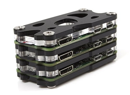 Triple Stack Zero Case for the Raspberry Pi Zero 1.2, 1.3 and Zero-W ~ C4Labs
