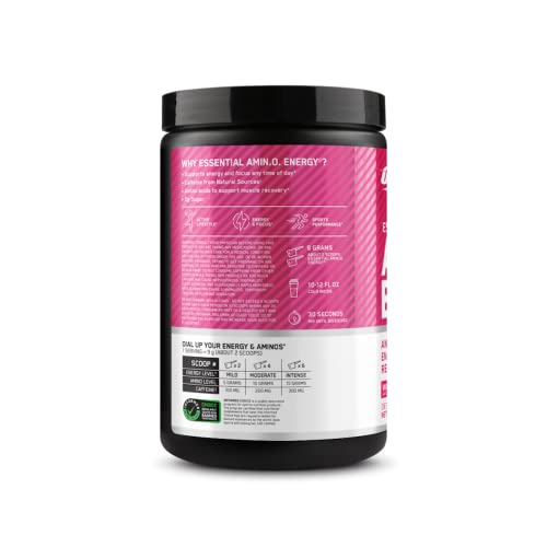 Optimum Nutrition Amino Energy Pre Workout with Green Tea, BCAA