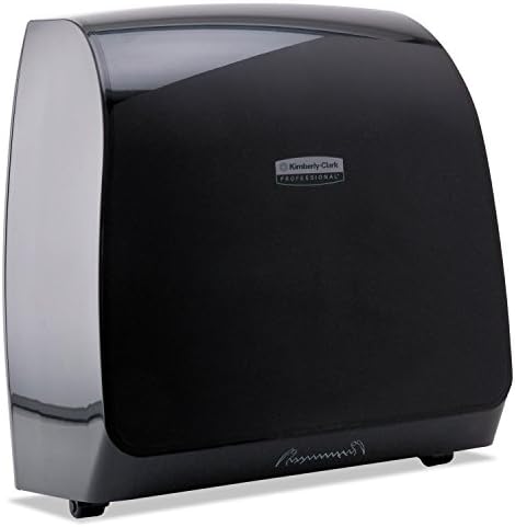 Kimberly-Clark 36016 Slimroll MOD Touchless Manual Towel Dispenser, 13 x 7 1/5 x 12 3/5, Black