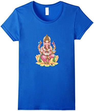 Womens Ganesh Shirt Large Royal Blue
