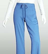 Grey's Anatomy Women's Junior-Fit Five-Pocket Drawstring Scrub Pant - XX-Small Tall - Citrus