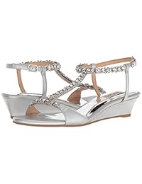 Badgley Mischka Yadira Sandalia de cuña para mujer