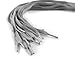 OrthoStep Flat Athletic Light Gray 54 inch Shoelaces 2 Pair Pack