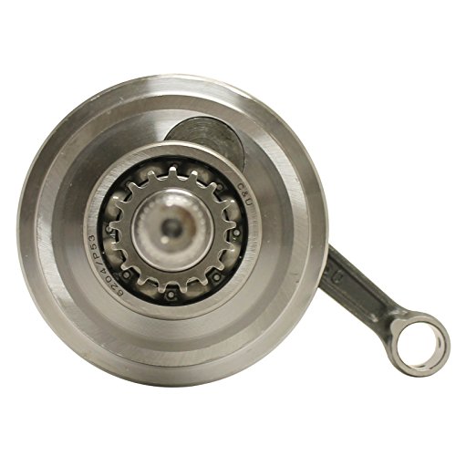 Crankshaft with Bearings Connecting Rod GY6 50cc Scooter 139QMB 17 & 22 Teeth - Thumbnail 2