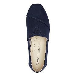 TOMS Women's Alpargata Recycled Cotton Canvas Slip