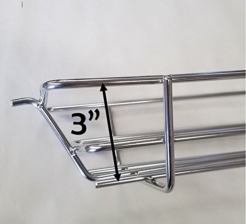 Smoke Daddy Inc. 3ft Length Spit Roaster Rotisserie Style Baskets for Up to 1" Spits