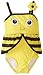 Candlesticks Baby Girls' Bumble Bee Yellow Swim Suit