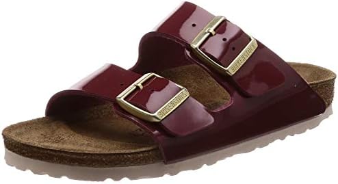 red patent birkenstocks