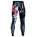 NATURET Compression Pants Baselayer Running Tights Mens Sports Cool Dry Leggings