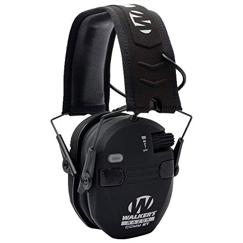 Walkers Razor Slim Electronic Bluetooth Quad Muff, Black (Certified Refurbished) - Thumbnail 3