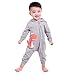 Teeker Baby Jumpsuit Cotton Onesies Baby Romper Long Sleeve Bodysuit Infant Outfit