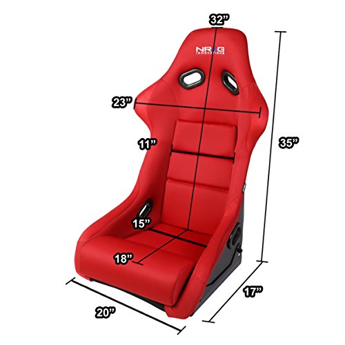 NRG Innovations FRP300RDX2 Bucket Racing Seats + Cushions Pricepulse