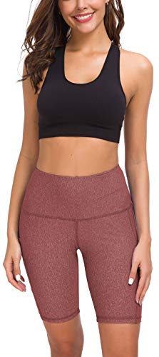 image for Custer's Night High Waist Out Pocket Yoga Short Tummy Control Workout 