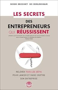 Couverture du livre de Les secrets des entrepreneurs qui réussissent
