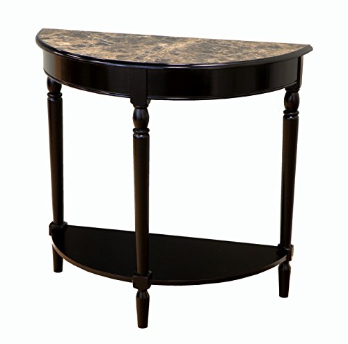 Frenchi Home Furnishing Entryway Table With Faux Marble Top Buy