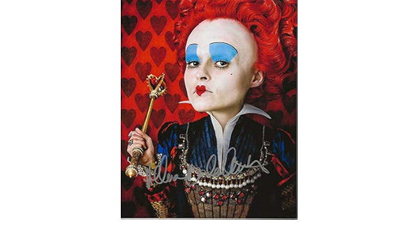 Helena Bonham Carter Signed In Person Alice In Wonderland At Amazon S Entertainment Collectibles Store
