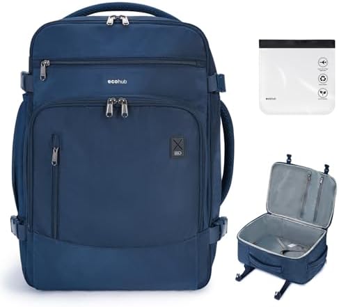 Amazon.com | Aerolite 17x13x8 Jetblue Airlines Maximum Size Backpack  Eco-Friendly Cabin Luggage Approved Travel Carry On Holdall Lightweight  Shoulder Bag Flight Rucksack with YKK Zippers 5 Year Warranty | Luggage &  Travel