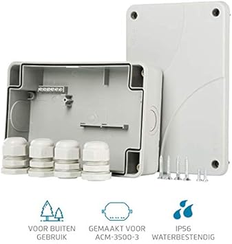 Trust OWH-002 Caja de empalmes estanca, Blanco: Amazon.es: Electrónica