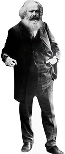 Amazon Com Wet Paint Printing Design H10041 Karl Marx Cardboard Cutout Standup Home Kitchen