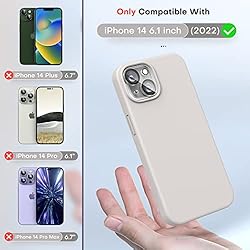 TOCOL [5 in 1 Designed for iPhone 14 Case, with 2