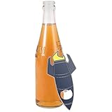 Rocket Ship Bottle Opener - Metal Space Barware by Wink