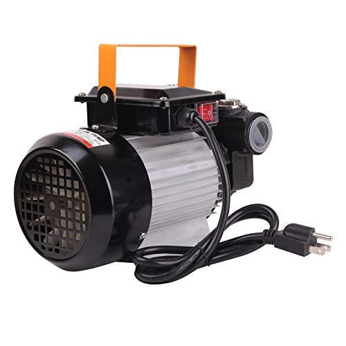 Trupow 110V AC 16GPM Electric Self-priming Diesel Kerosene Oil Fuel Transfer Extractor Pump - Thumbnail 3