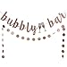 Rose Gold Glitter Bubbly Bar Banner, Bubbly Bar Sign for Bridal Shower Banner Bachelorette Party Banner for Bubbly Bar Bridal Shower Bachelorette Party Decorations