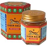 Tiger Balm Red Herbal Rub Muscles Pain Relief Headache 30 G.(big Jar) Amazing of Thailand