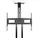 Kanto MTM65PL-S Height Adjustable Mobile TV Cart with Adjustable Steel Tray and Camera Shelf | Integrated Cable Management | Perfect for Offices and Homes | Supports 37 in - 65 in TVs