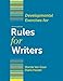 Developmental Exercises for Rules for Writers