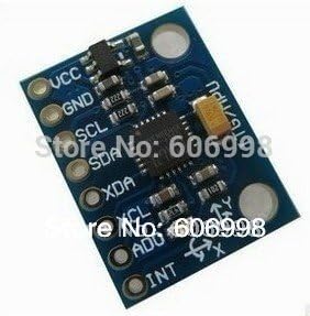 SYEX 10 GY-521 MPU-6050 Module 6DOF Module(Triaxial Accelerometer+ Triaxial Gyroscope) with Code Schematic Wholesale