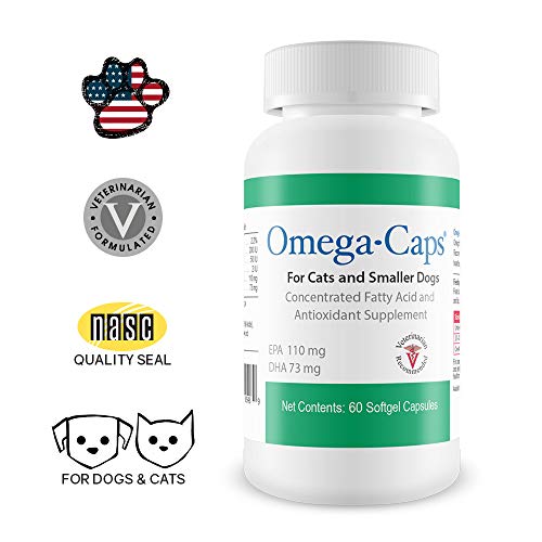OmegaCaps For Cats & Smaller Dogs Omega 3, Vitamins, Minerals