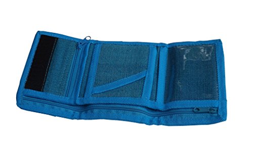 Green Breeze Imports Teal Men's Natural Abaca Fiber Large Wallet