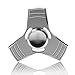 PPTOY Fidget Spinner Toy Finger Hand Cube 360 Degree Rotation Perfect For Quitting Smoking, ADD, ADHD, Anxiety, and Autism for Adults and Children (Silver)