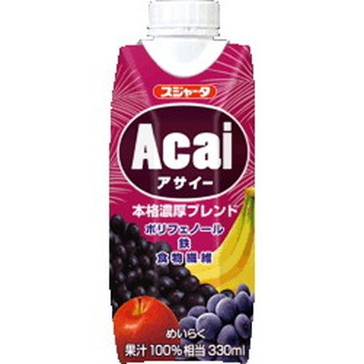スジャータ アサイー 本格濃厚ブレンド(プリズマ容器) 330ml紙パック×12本入商品画像