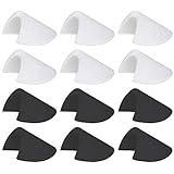 6 Pairs Shoulder Pads Sewing Set-in Shoulder Pads Foam Pads 1/2'