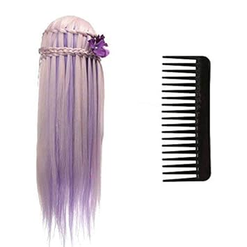 rainbow hair mannequin