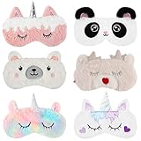 Aniwon 6 Pack Kids Sleep Mask - Unicorn Sleeping