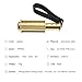 USB 3.0 Flash Drive, ROTEK Password Lock Design 32 GB Thumb Drive, Jump Drives,USB Memory Stick(Golden).