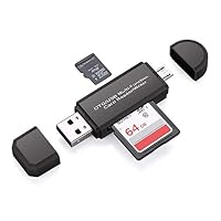 Pagacat Portable USB 2.0 High Speed Card Reader for Smartphone Computer Memory Card Readers