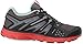 Salomon Women's X-Mission 3 W Trail Running Shoe, Magnet/Black/Poppy red, 8.5 M US