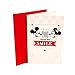 Hallmark Disney Love Card, Fathers Day Card, or Anniversary Card (Mickey Mouse & Minnie Mouse) (0399RZB1278)