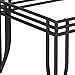 Roundhill Furniture Matrix 3-in-1 Metal Frame Accent Coffee & 2 End Table Set